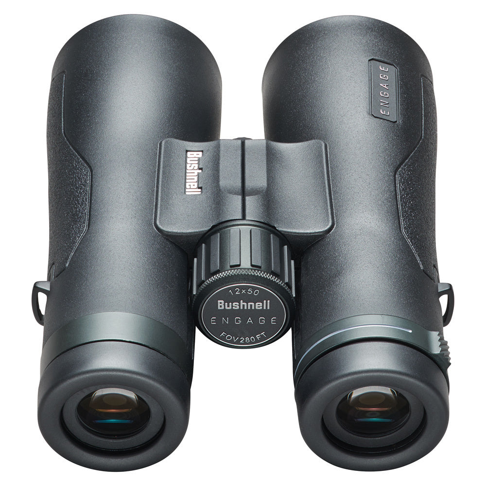 BUSHNELL 12X50MM ENGAGE™ BINOCULAR - BLACK ROOF PRISM ED/FMC/UWB