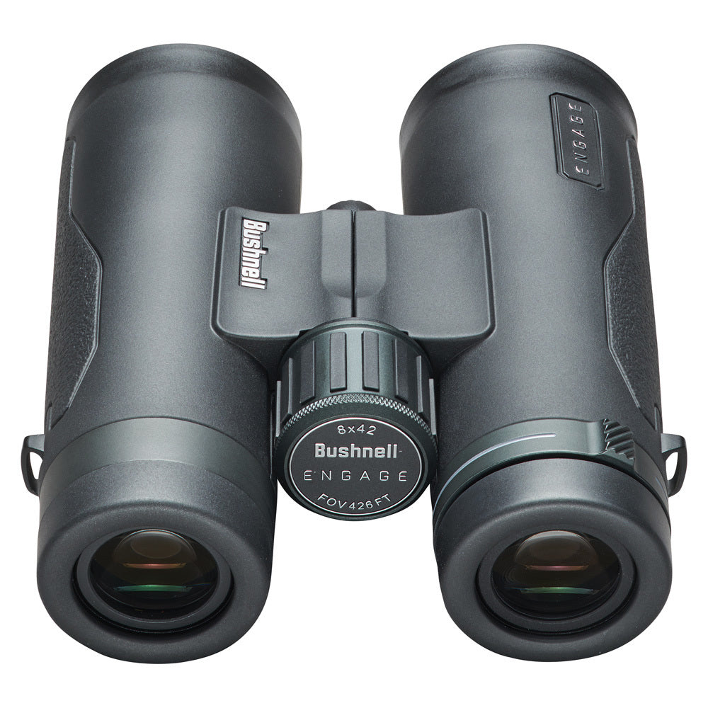BUSHNELL 8X42MM ENGAGE™ BINOCULAR - BLACK ROOF PRISM ED/FMC/UWB