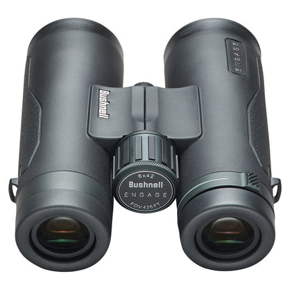 BUSHNELL 8X42MM ENGAGE™ BINOCULAR - BLACK ROOF PRISM ED/FMC/UWB